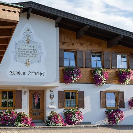 Gaestehaus Schwaiger - Wiesenweg Kossen Bagian luar foto